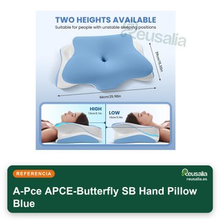 A-Pce almohada cervical viscoelástica 66x39cm