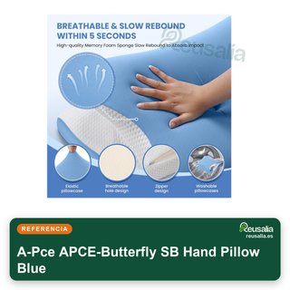 A-Pce almohada cervical viscoelástica 66x39cm