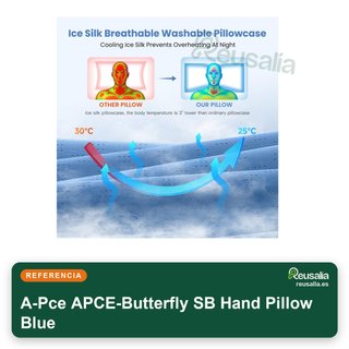 A-Pce almohada cervical viscoelástica 66x39cm