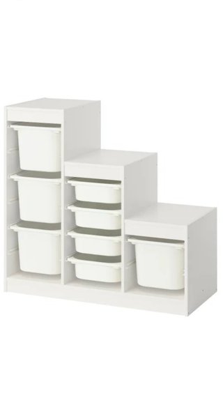 Estantería Escalera Trofast IKEA Blanca