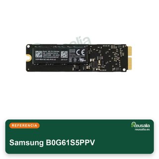 Samsung 128GB SSD NVMe para modelos A1466-A1707
