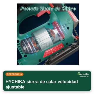 HYCHIKA sierra de calar velocidad ajustable