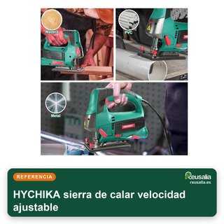 HYCHIKA sierra de calar velocidad ajustable