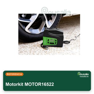 Motorkit MOTOR16522 compresor digital aire 12V