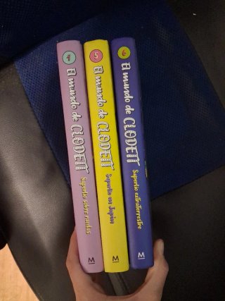 Lote Libro 4 , 5 , 6 de el mundo de clodet