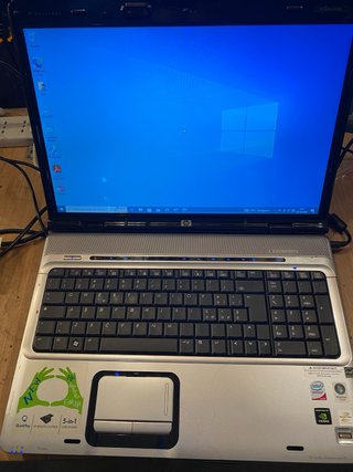 Notebook HP DV9000 17 Argento/Nero