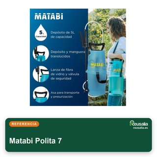 Matabi Polita 7 pulverizador manual 5L