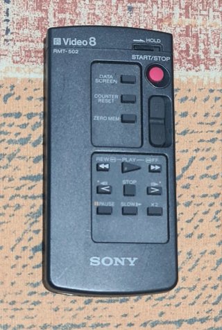 Telecomando Sony RMT-502 per Video 8