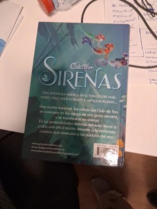 Libro tea sillón