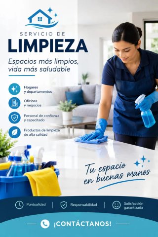 SERVICIO DE LIMPIEZA A DOMICILIO