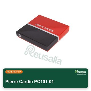 Pierre Cardin cartera piel negra RFID