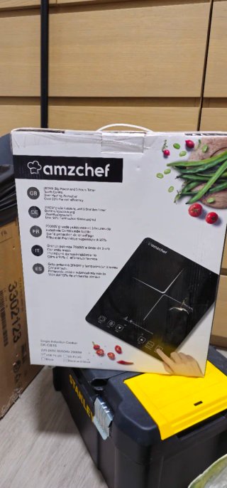 Placa Inducción Portátil Amzchef 2000W
