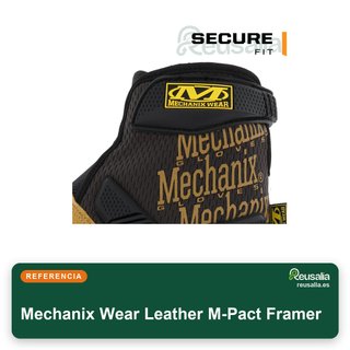 Mechanix Wear Leather M-Pact Guantes protección