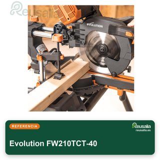 Evolution FW210TCT-40 hoja sierra madera fina