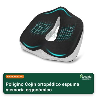 Cojín ortopédico espuma memoria ergonómico