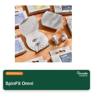 SpinFit Omni almohadillas silicona auriculares