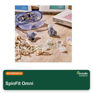 SpinFit Omni almohadillas silicona auriculares