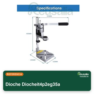 Soporte taladro columna ajustable resistente