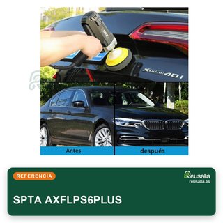 AXFLPS6PLUS Kit 5 esponjas pulir coche 150mm