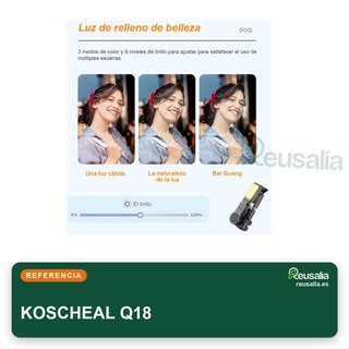 KOSCHEAL Q18 estabilizador profesional móvil vlog