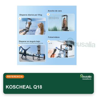 KOSCHEAL Q18 estabilizador profesional móvil vlog