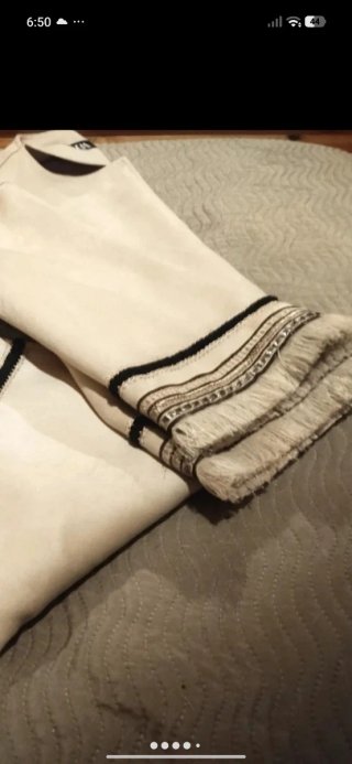 Chaqueta Zara Étnica Beige