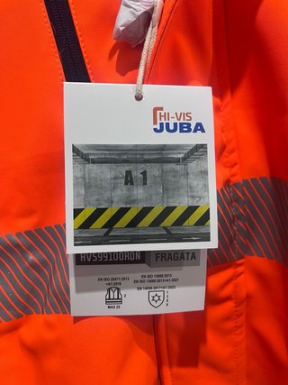Chaqueta JUBA de calidad y alta visibilidad