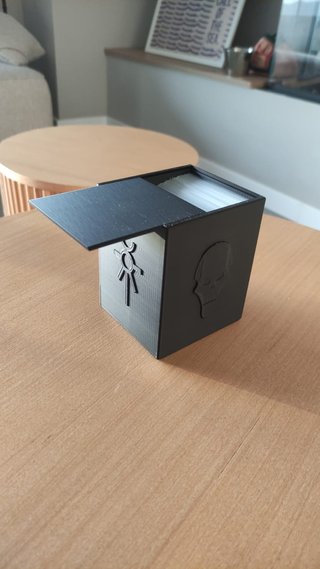 Commander Deck Box MTG Necrones + 115 Fundas