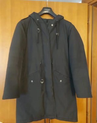 Piumino nero donna