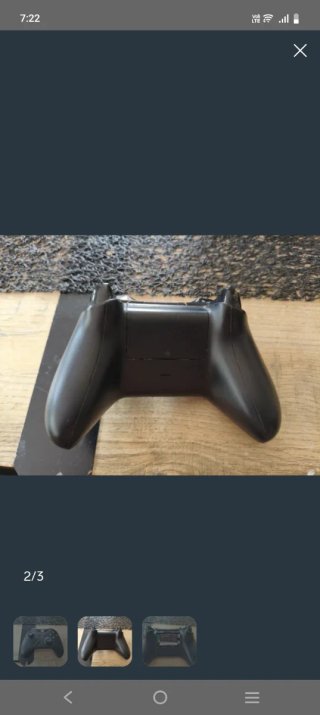 Mando Xbox One Negro solo va con cable