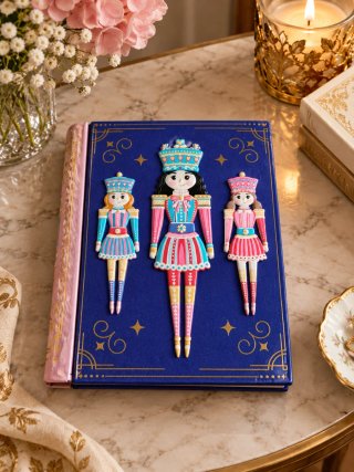 Caja Lata Decorativa Cascanueces