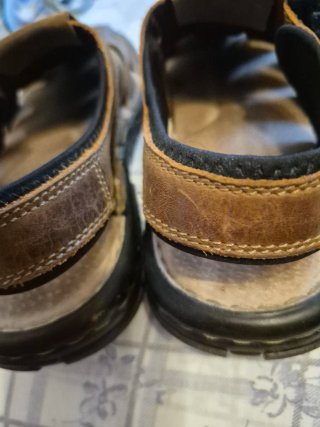 Sandalias de Piel DOC Marrones Talla 42