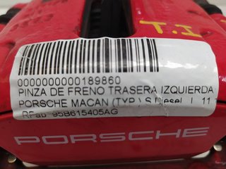 PINZA DE FRENO TRASERA IZQUIERDA PORSCHE MACAN (TYP ) S Diesel