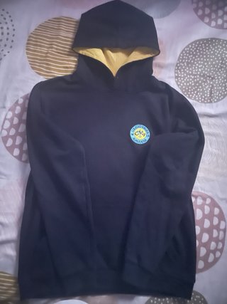 Sudadera CVA Azul Marino y Dorado