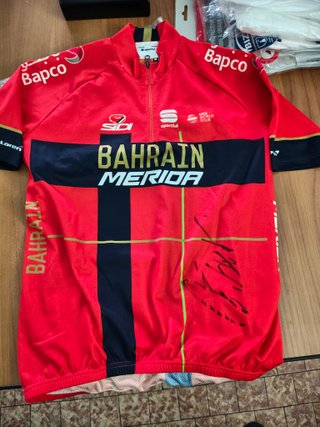Maglia Ciclismo NUOVA originale SIGNED V. NIBALI