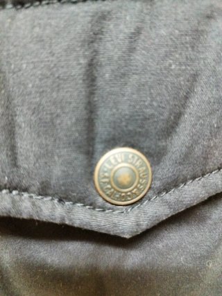 Chaleco Acolchado Levi's Negro y Gris