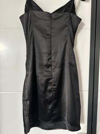 Vestito ragazza le vollière nero con brillantini