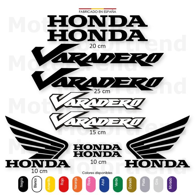 Kit Vinilos Honda Varadero