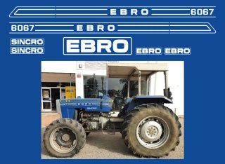 Vinilos Tractor Ebro 6067