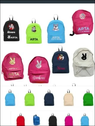 Mochilas Arta Variadas