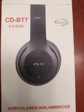 Auriculares CD-BT7 Bluetooth 5.0+EDR