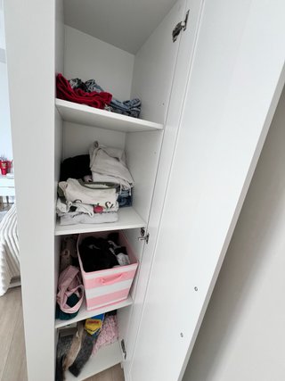 Armario Blanco Ikea con espejo