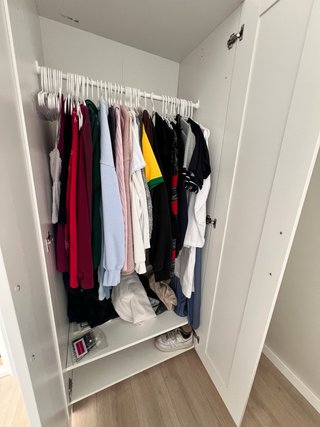 Armario Blanco Ikea con espejo