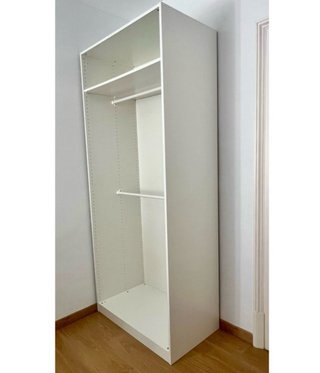 Armario Ikea PAX 100cm con balda y 2 barras