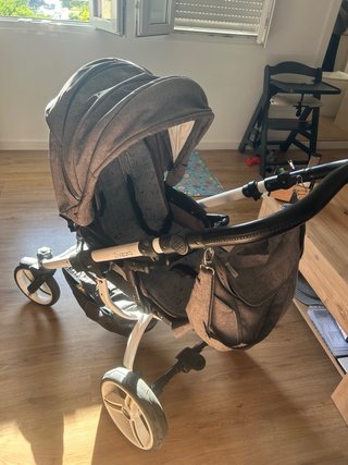 Carrito de Bebé Silla + Cuco + Accesorios