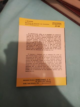 Estaciones de aficionado con transistores para ...