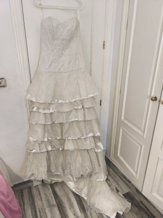 Traje de Novia Beige