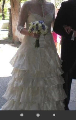 Traje de Novia Beige