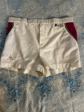 Pantalones de Tenis Le Coq Sportif Blancos