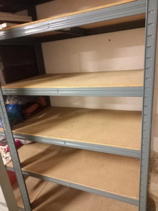 Scaffalature da 1m x 45cm